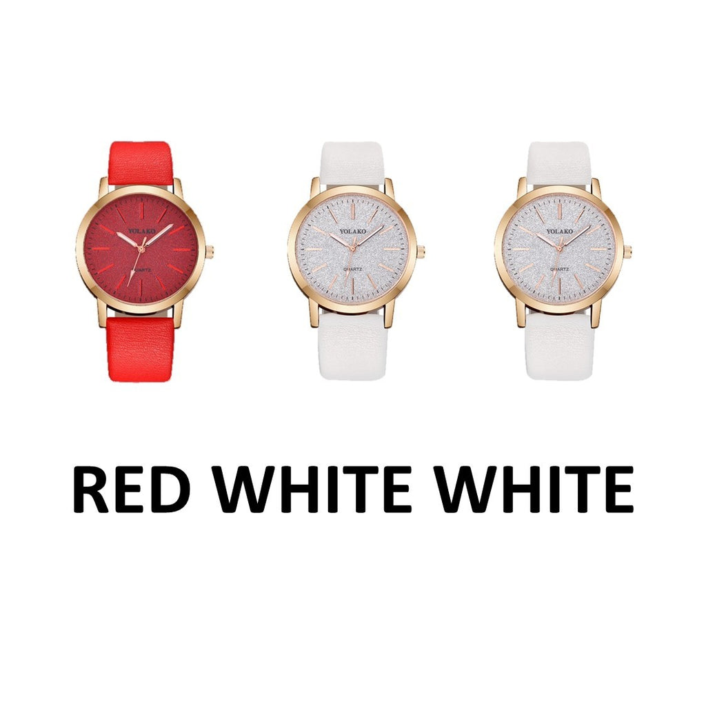 PU belt watch