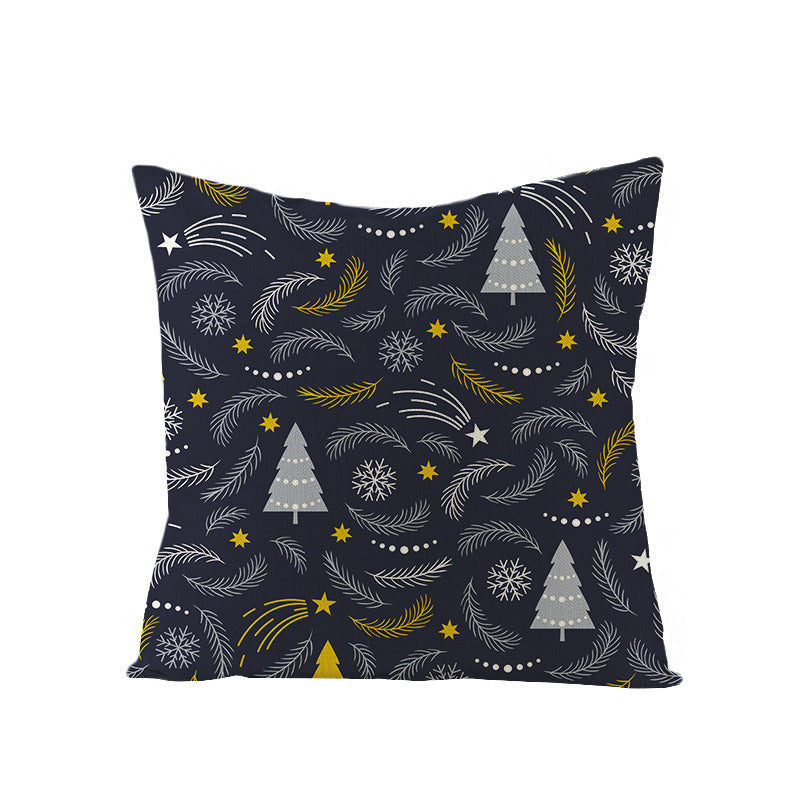 Cartoon Digital Printing Christmas Pillowcase