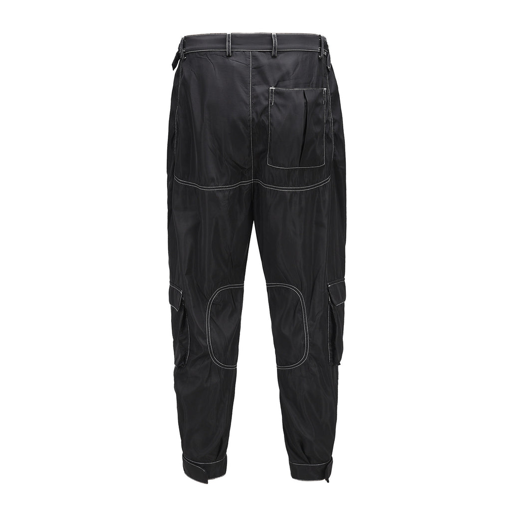 Velcro Strappy Pants Street Trendy Pants