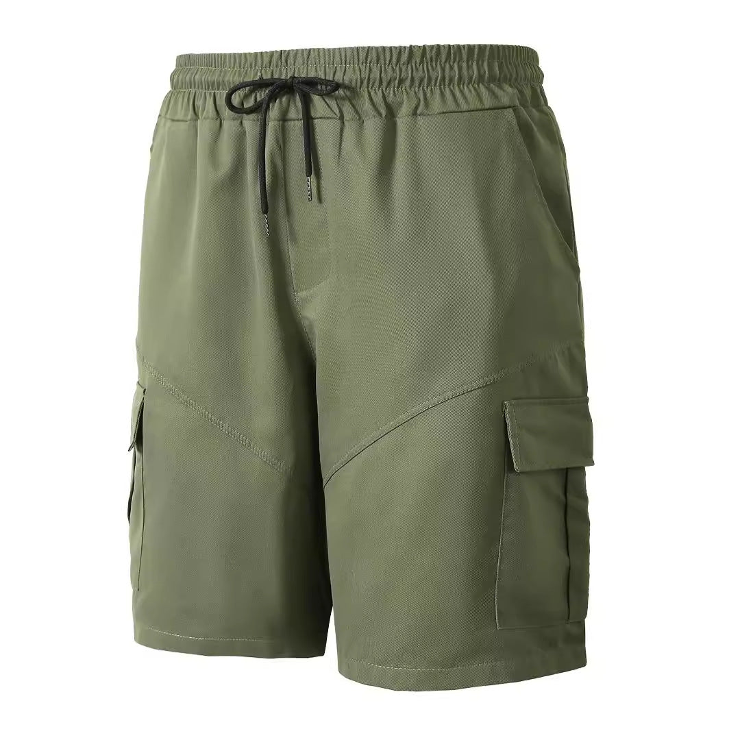 European And American Men's Summer Sports Casual Oversized Cargo Pants Shorts