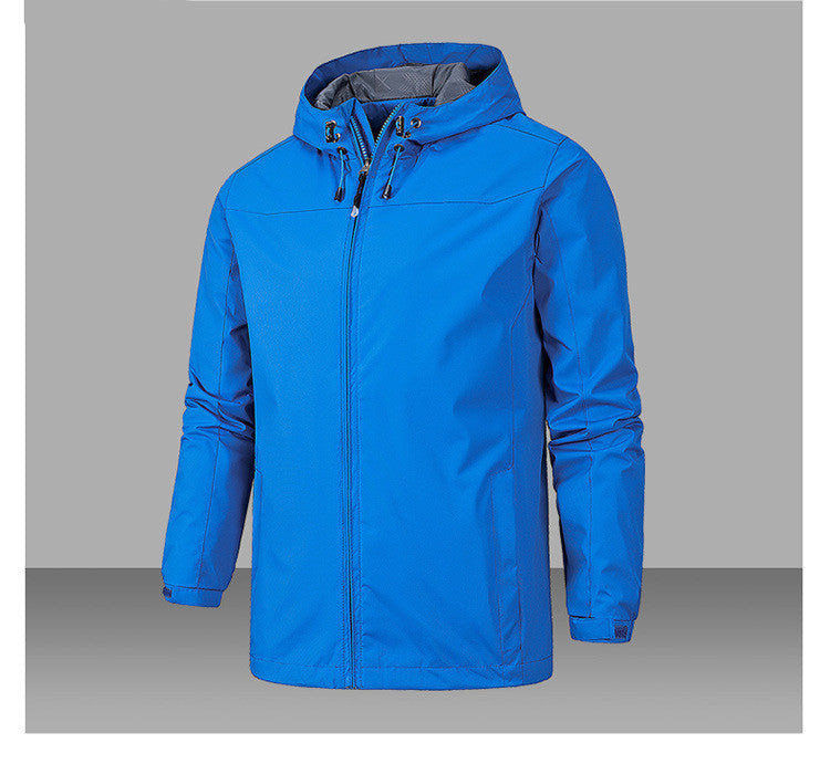Four seasons mountaineering suit single layer jacket