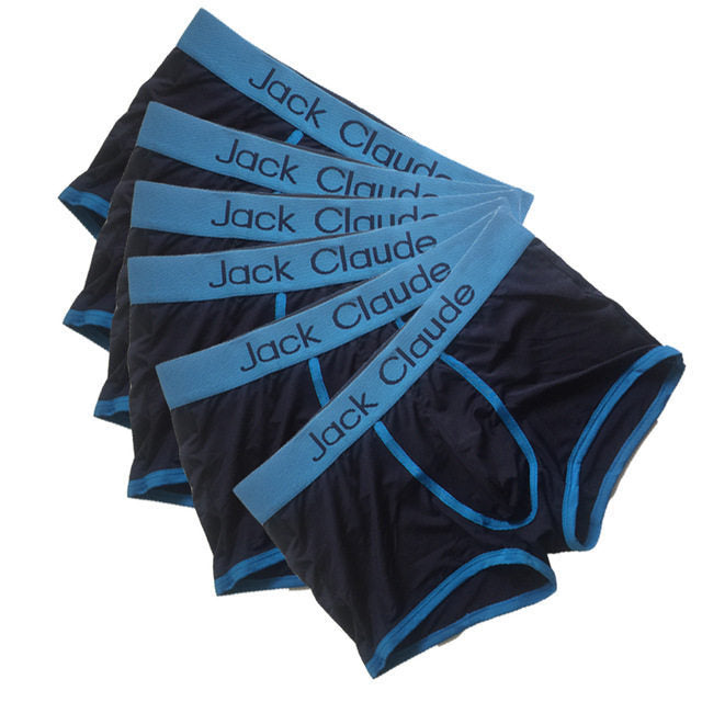 Men's Breathable Sexy Underwear Boxer Six-piece Suit