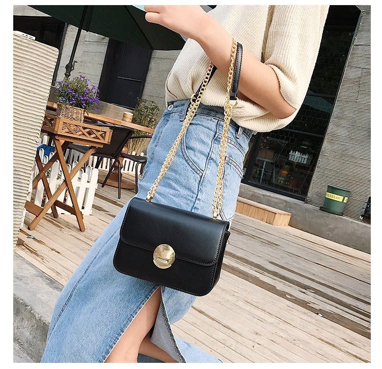 Internet celebrity high-level sense of simple bag female bag