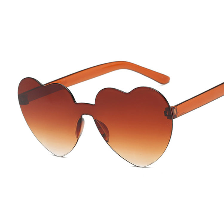 Frame heart glasses