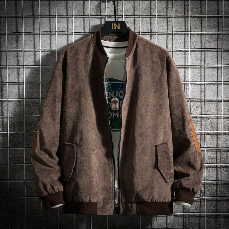 Japanese Retro Stitching Trend Plus Size Baseball Uniform