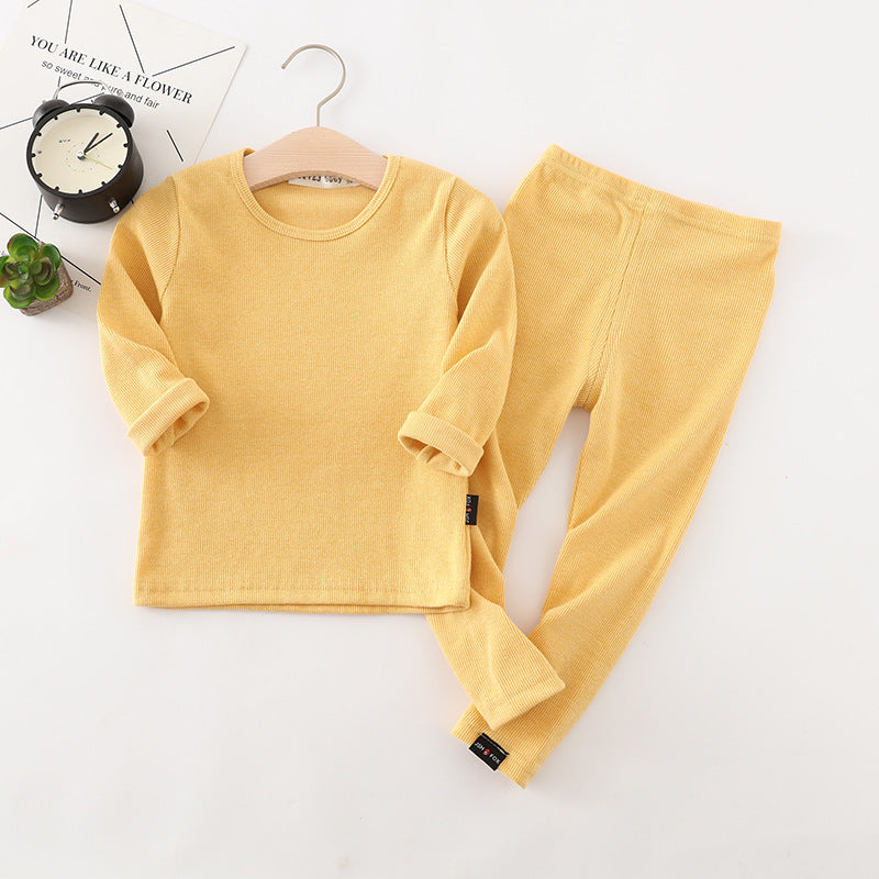 Children's autumn baby stretch pajamas