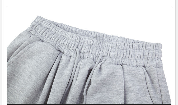 Wide-leg Drawstring Trousers Basketball All-match Loose Guard Pants