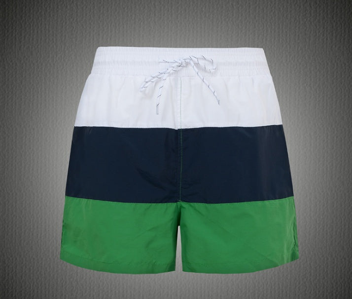 Color matching casual shorts