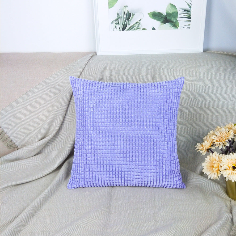 Corn Kernels Pillowcase Nordic Ins Style Solid Color Home Without Core