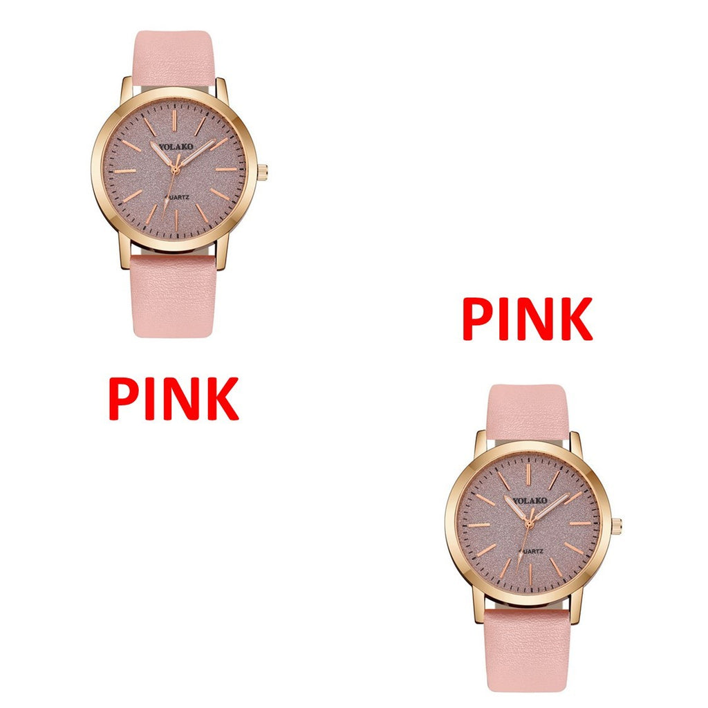 PU belt watch