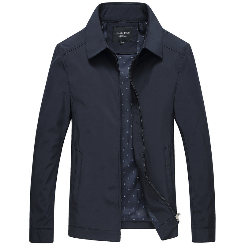 Middle-aged and elderly jacket men's jacket