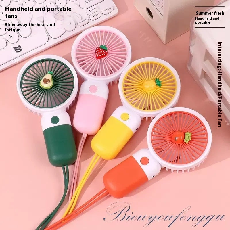 Rechargeable Handheld Desktop Portable Little Fan USB Electric Fan