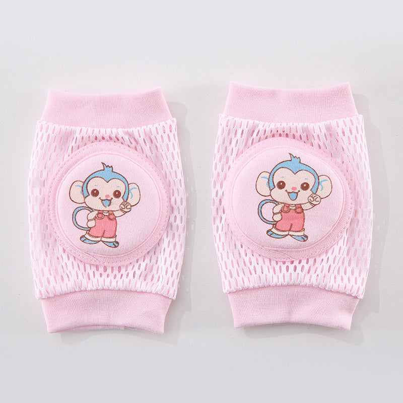 Children's Breathable Mesh Knee Pads Crawling And Walking Elbow
