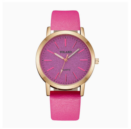 PU belt watch