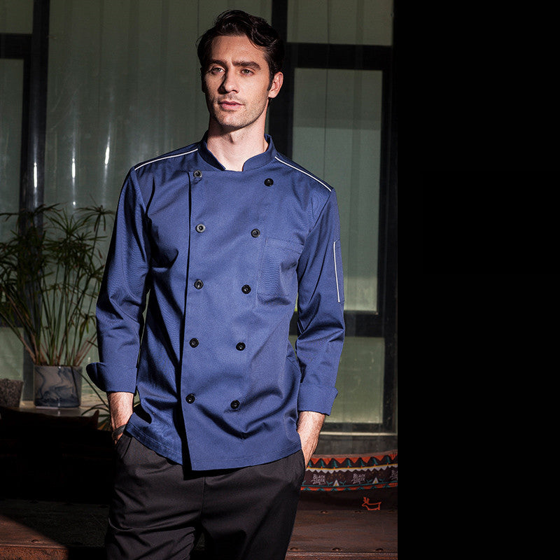 New Chef's Long Sleeved Men's Overalls
