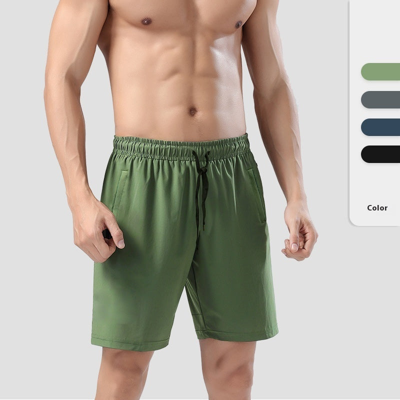 Men's Breathable Training Cool Pants Cropped Pants