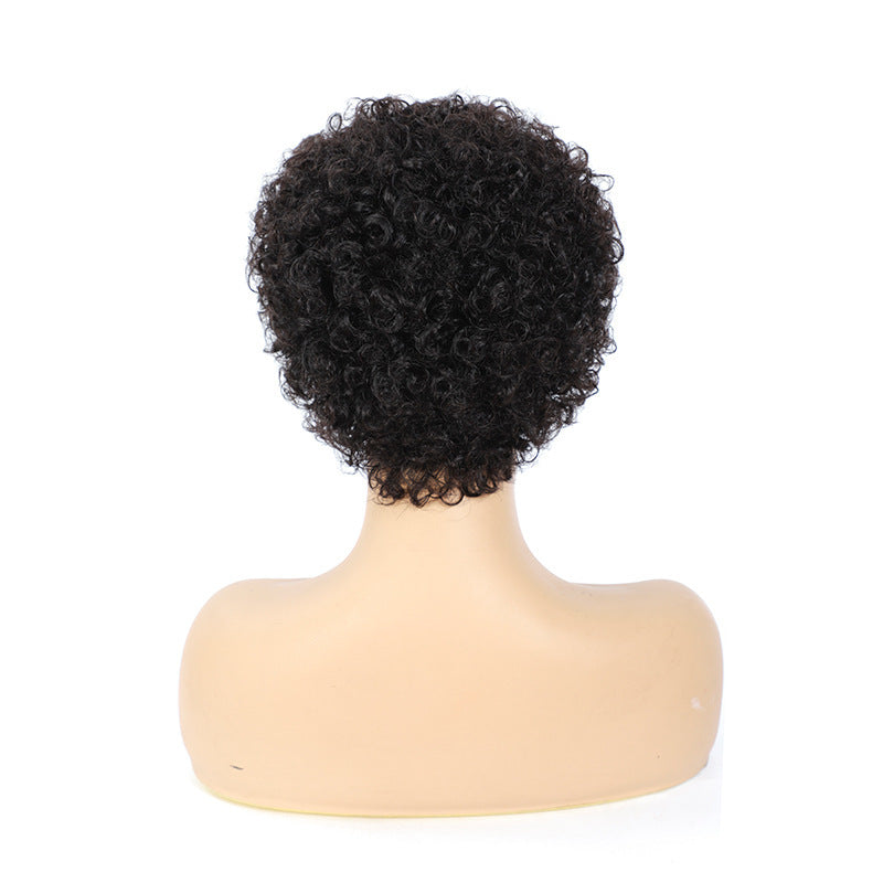 European And American Fashion Microwave Curly Fluffy Wig Headgear