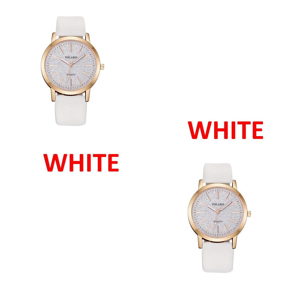 PU belt watch