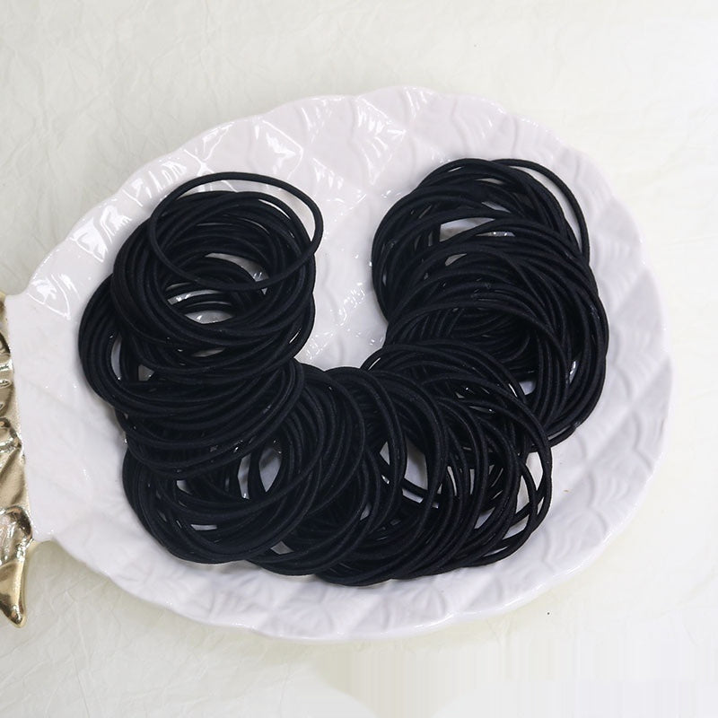 Female Morandi Simple Rubber Band Hair Rope