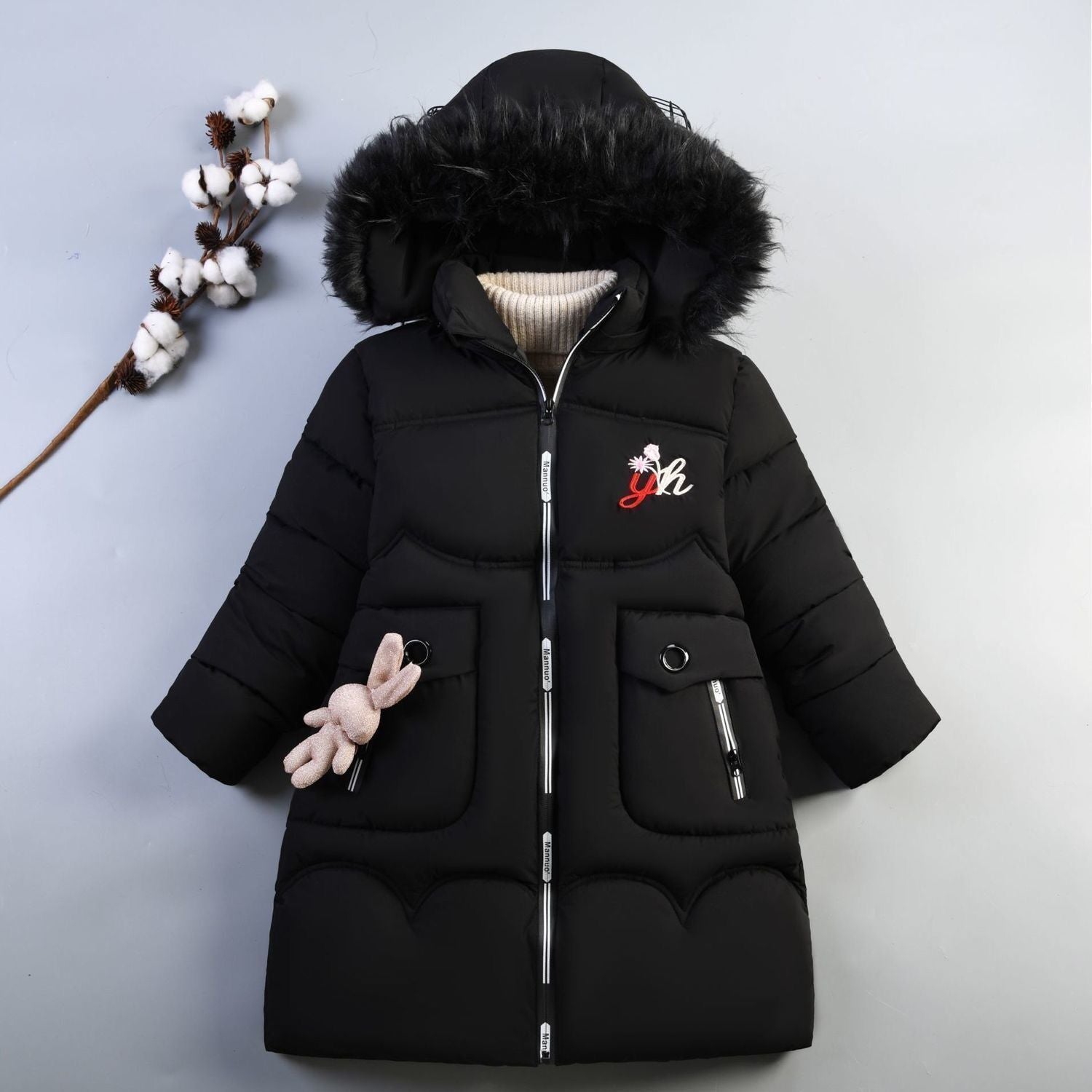 New Thickened Children's Cotton Clothes Warm