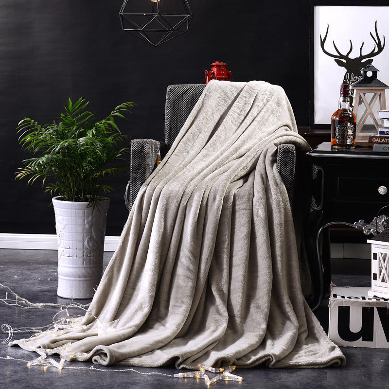 Creative Printing Warm Thickened Flannel Blanket