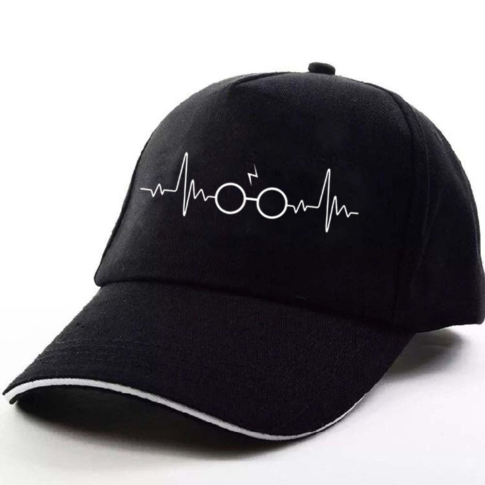 Glasses Printed Casual All-match Duck Tongue Hat