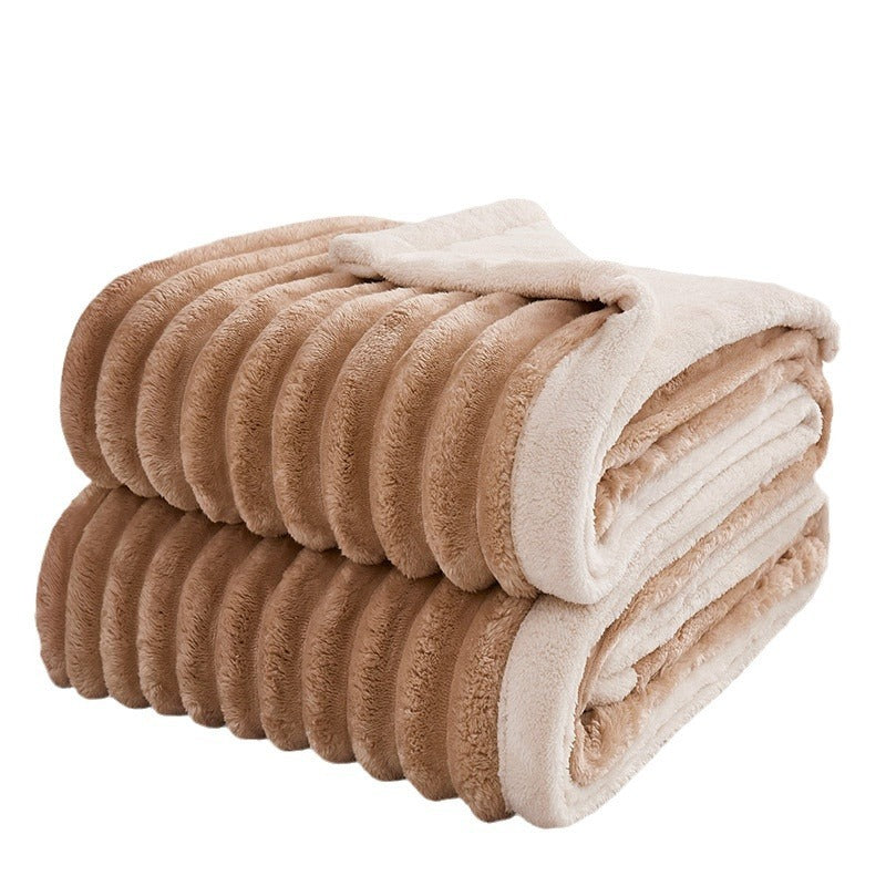Hair Tuscan Rabbit Plush Blanket Strip