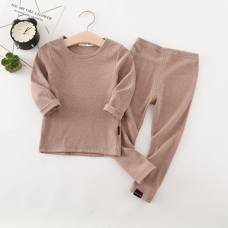 Children's autumn baby stretch pajamas