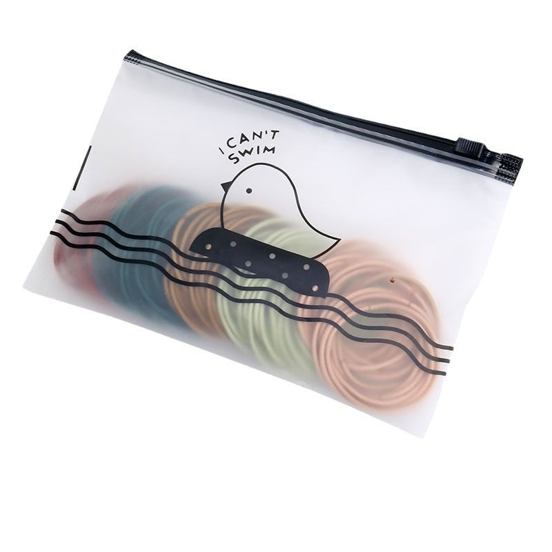 Female Morandi Simple Rubber Band Hair Rope