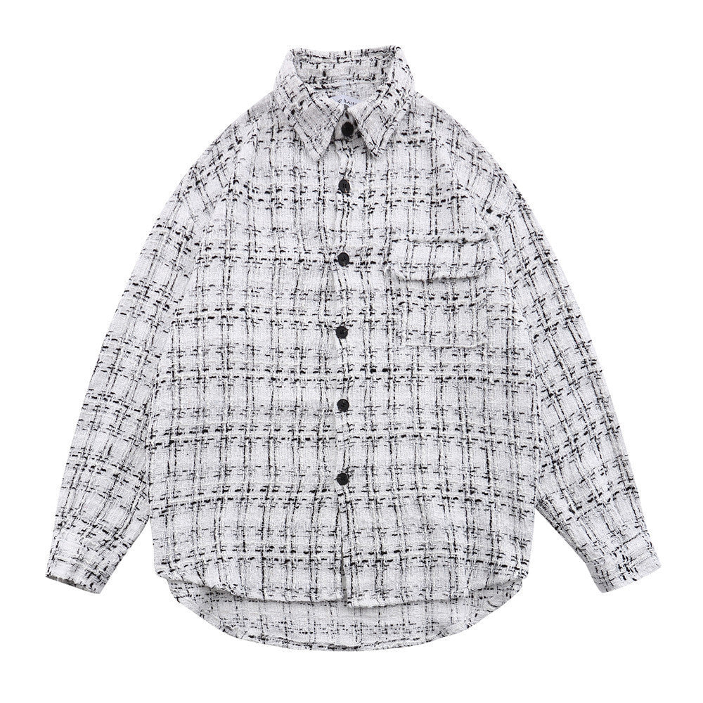 Men's Ins Street Loose Autumn Coat Shirt