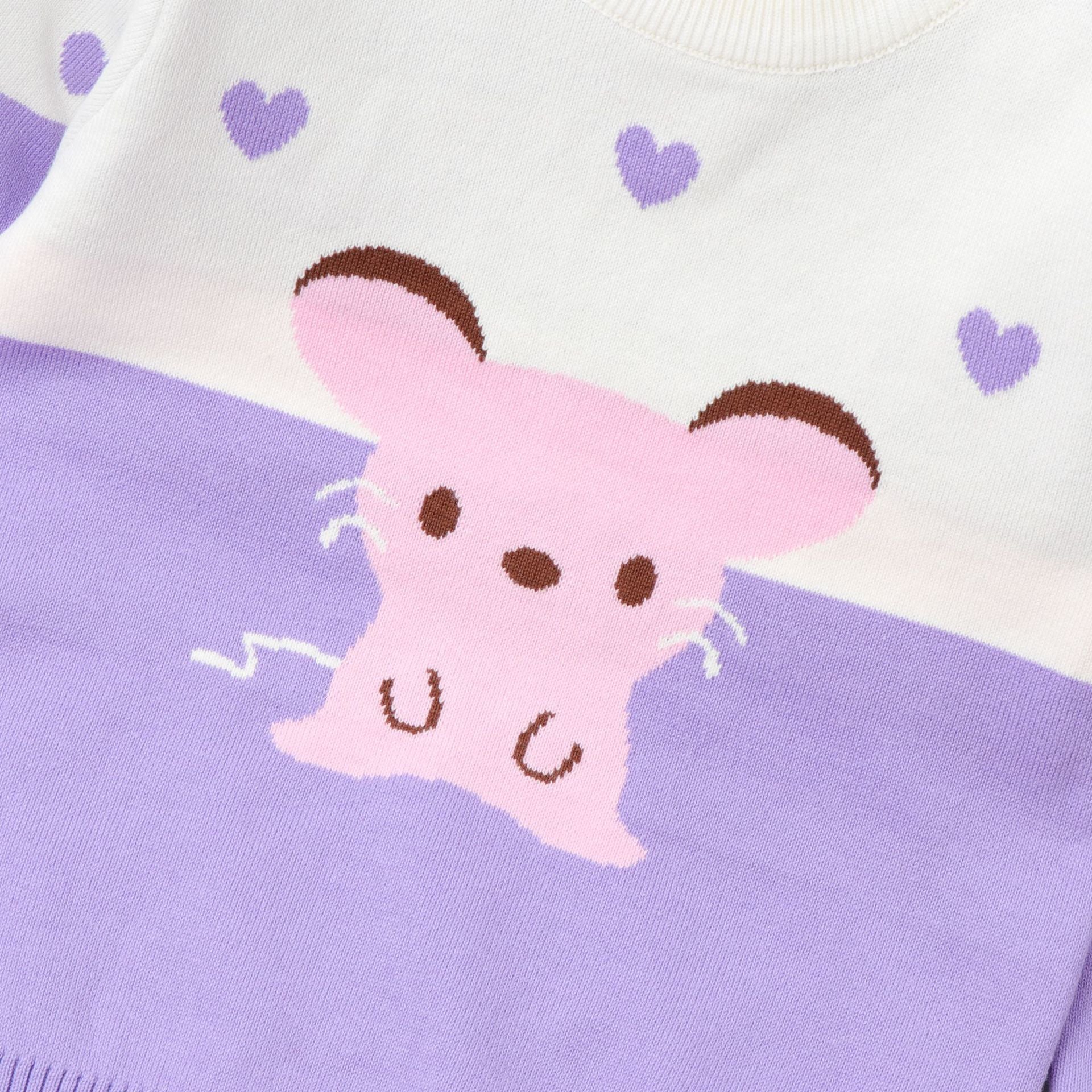 Children's cute long sleeve sweater
