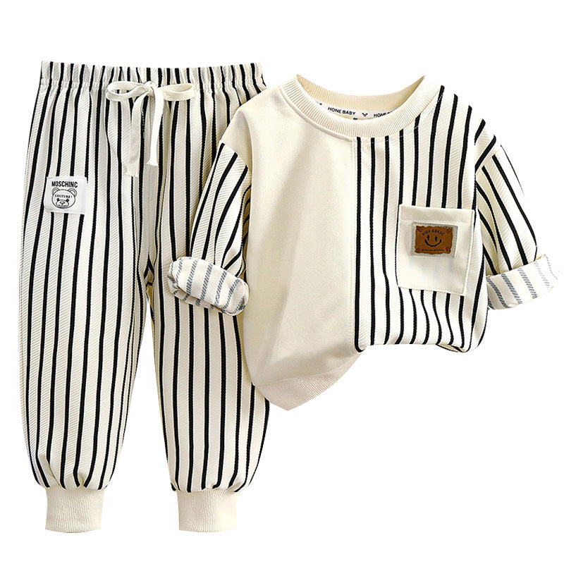 Round Neck Long-sleeved Sweater For Boys And Girls