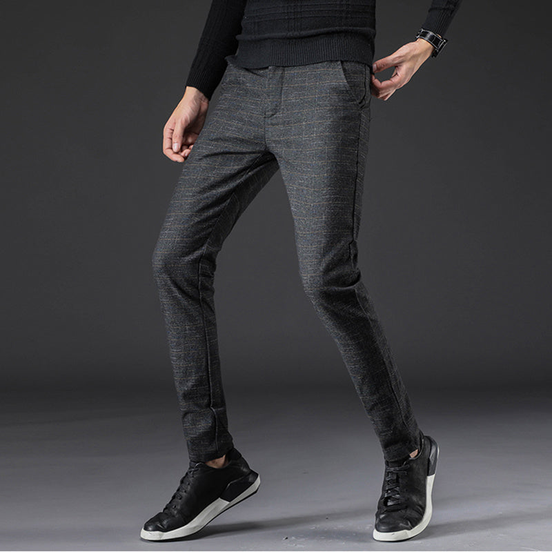 Men's Fashion And Comfort Business Thick Long Pants