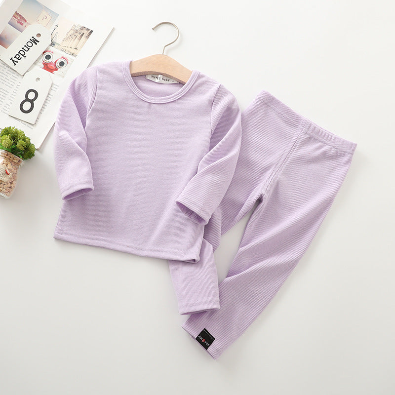 Children's autumn baby stretch pajamas