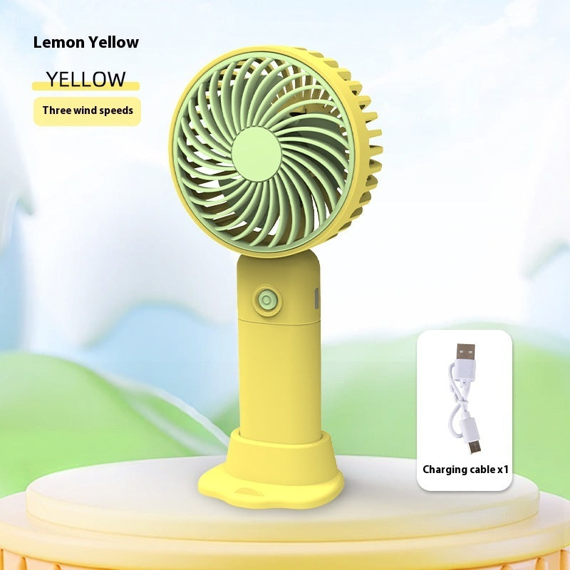 Rechargeable Handheld Desktop Portable Little Fan USB Electric Fan