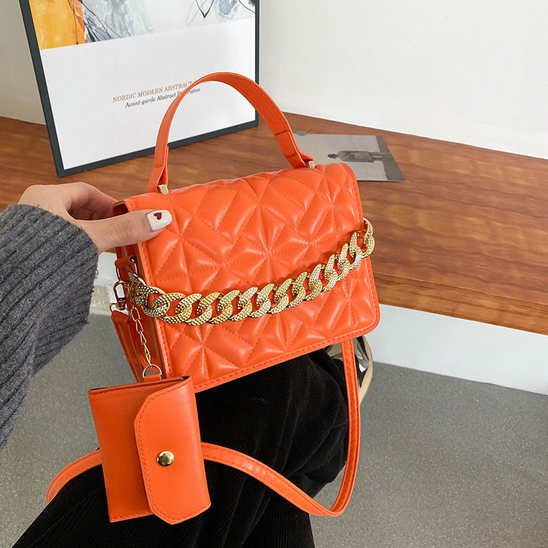 Ladies Fashion Personality Chain Tote Bag