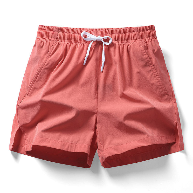 Sports Shorts Slit Women's Ice Silk Leisure Stretch