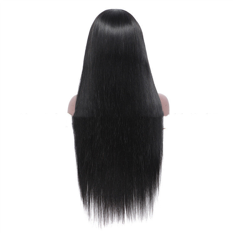 Human Hair Straightening Mechanism Headband Head Cover