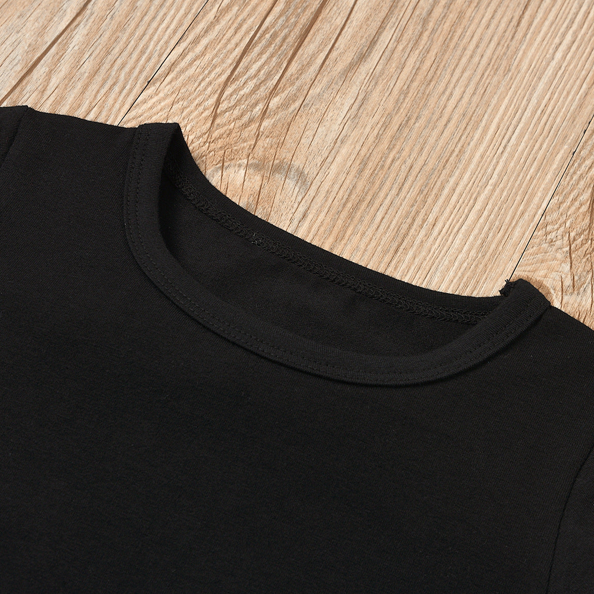 Sports Style Letter Short Sleeve Two-piece Set