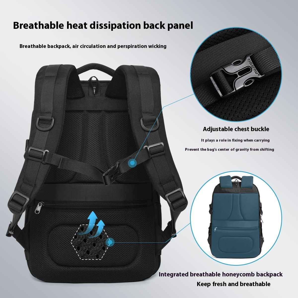 Sports Large Capacity Travel Lightweight Waterproof Backpack