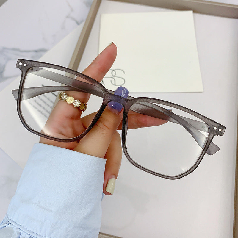 Fashion Color Box Glasses Anti Blue Light
