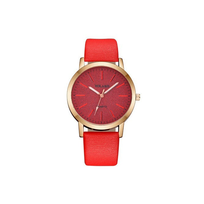 PU belt watch