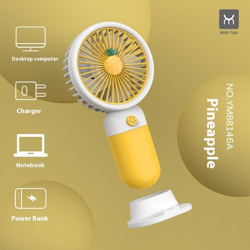 Rechargeable Handheld Desktop Portable Little Fan USB Electric Fan