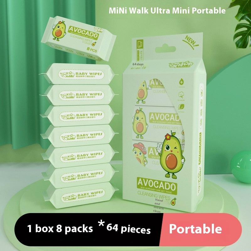 Super Mini Small Bag Portable Baby Student Children Wet Tissue