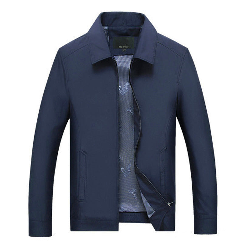 Middle-aged and elderly jacket men's jacket