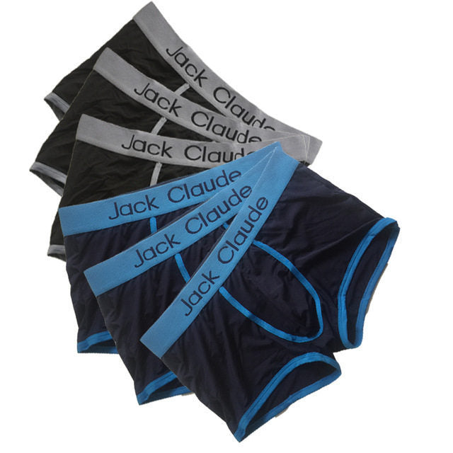 Men's Breathable Sexy Underwear Boxer Six-piece Suit