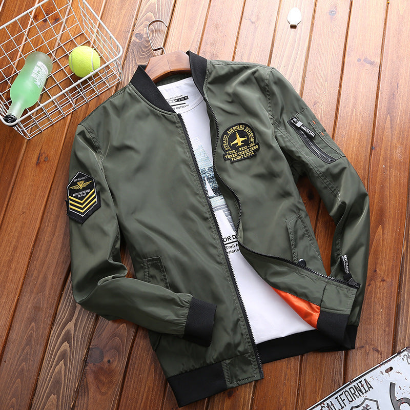 AFSMen's Flight Jacket Men's Light Weight Coat