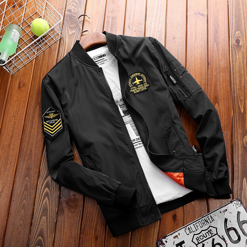 AFSMen's Flight Jacket Men's Light Weight Coat
