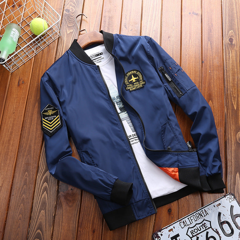 AFSMen's Flight Jacket Men's Light Weight Coat
