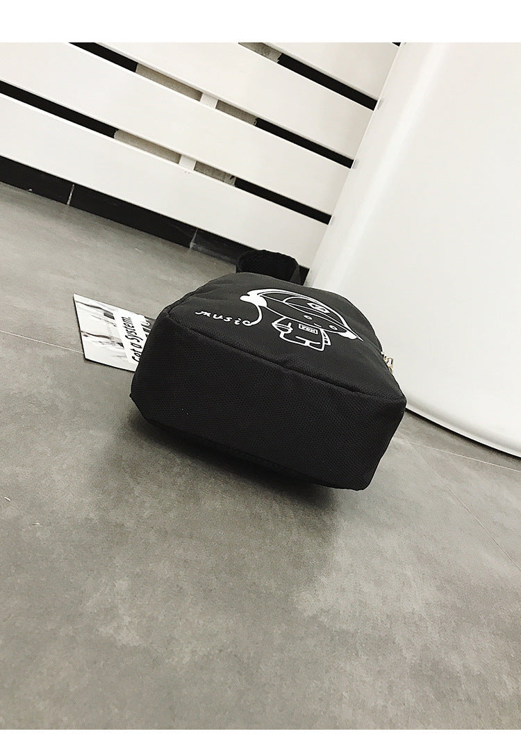 Luminous men's chest bag